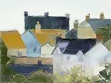 On Martin Tinney Gallery label by Sarah Carvell, oil on canvas, sold Oct 2024