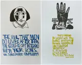Limited edition by Paul Peter Piech, 1972, lithograph, sold Oct 2024