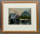 The Rotunda by June Henderson, etching, offered Aug 2026