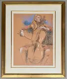 Portrait of a cellist by Rika de Klerk, photograph, sold Aug 2026