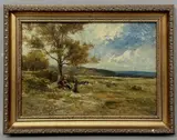 Cannock Chase by Arthur Wellesley Cottrell, 1893, oil on canvas, offered Jul 2026