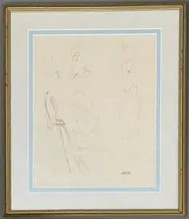 Quadrille by Cecil Beaton, ink, offered Jul 2026