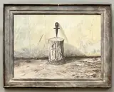 Horus by Yvonne Hawker, 1987, watercolour, offered Jun 2026
