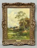 The Woodland by David Bates, oil, sold Jun 2026