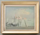 San Giorgio by Edward Halliday, oil on canvas, sold Jun 2026