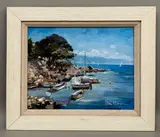 La Ciotat, S. France by Henri Lepetit, oil on canvas, sold Jun 2026