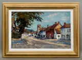 Henley in Arden by John Neale, oil on board, sold Jun 2026