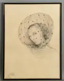 A portrait of a lady by Constance Haydon, pencil, sold Jun 2026