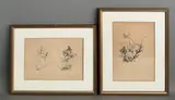 Hunting in Ireland by Lionel Edwards, pencil, sold Jun 2026