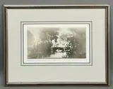 Widford Under Wychwood etching by Norman Ackroyd, etching, sold Jun 2026