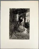 The Sail Loft by Ada Mary Galton, 1900, etching, sold Jun 2026