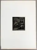Milton by Charles West Cope, etching, sold Jun 2026