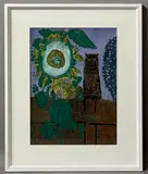 Black Cat & Sunflowers by P. Wood, Wood, offered May 2026