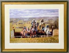 Getting Serious by Peter Curling, print, sold May 2026