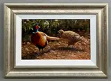 Pheasants by Peter Bainbridge, oil on board, offered Mar 2026