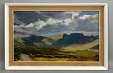 Entrance to Bellacabema [sic] Pass, Eire by Basil Spackman, 1958, oil on board, sold Mar 2026