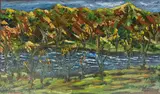 English Lake District by Rajkumar Duraiswamy, oil on canvas, sold Mar 2026