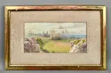 Wisby by Tristram Ellis, watercolour, sold Mar 2026