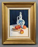 Four apples by William Bennett, 1978, oil on canvas, sold Feb 2026