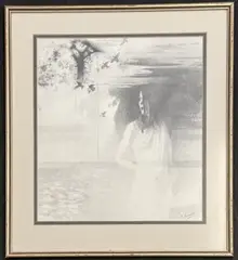 Flying South by George Russell, pencil, sold Feb 2026