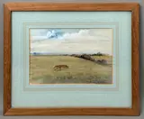 The Old Customer by Denis Aldridge, watercolour, sold Feb 2026