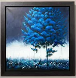 Blue Thunder by Elaine Mather, giclee, offered Feb 2026