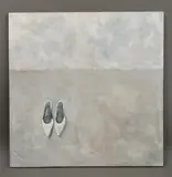The next step by Imogen Johns, oil on canvas, offered Jan 2026