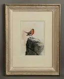 On the wall by Derek Robertson, watercolour, sold Jan 2026