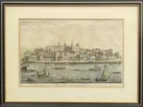 The Tower of London by William Henry Toms, engraving, sold Jan 2026