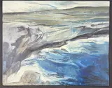 Seacaves, Inishmore by Rita Smith, 1975, oil on board, offered Dec 2025
