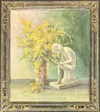 Comprising: 1 by Violet Laura Caroline Cotton, oil on canvas, sold Dec 2025