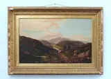 On the Lledr by Thomas Whittle Jnr., oil on canvas, sold Dec 2025