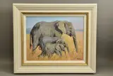 Family outing by Tony Forrest, print, sold Nov 2021