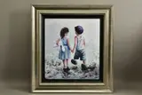 Small talk by Keith Proctor, print, sold Nov 2021