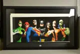 Original seven by Alex Ross, print, sold Nov 2021