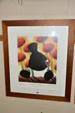Land of love by Mackenzie Thorpe, print, sold Nov 2021