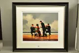 'ELEGY FOR THE DEAD ADMIRAL', a signed limited edition print of by Jack Vettriano, print, sold Nov 2021