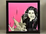 Pretty woman by Jay Fortune, oil on canvas, sold Nov 2021