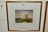 A warwickshire landmark by John Keeley, watercolour on paper, offered Nov 2021