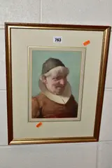 A portrait study of a Continental gentleman by William John Wainwright, watercolour on paper, sold Nov 2021