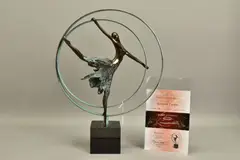 Elevation by Jennine Parker, bronze, sold Nov 2021