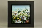 Sunset flora by Maya Eventon, oil on canvas, sold Nov 2021