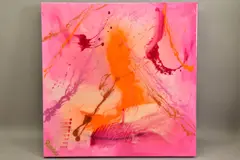 French fancy by Antonio Russo, mixed media, sold Nov 2021
