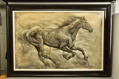 Harmony by Gary Benfield, oil on board, sold Nov 2021