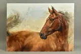 Patience iii by Gary Benfield, oil on board, sold Oct 2021