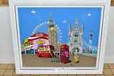 Royal london by Dylan Izaak, oil, sold Oct 2021