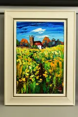 Spring rape by Lynn Rodgie, oil, sold Oct 2021