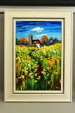 Spring rape by Lynn Rodgie, oil, sold Oct 2021