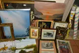 ETC, to include amateur landscape oils, three Gary Patterson golf prints, by Paintings And Prints, print, sold Oct 2021