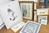 to include a signed Mark Braithwaite limited edition print ' by Decorative Pictures And Prints Etc, print, sold Oct 2021